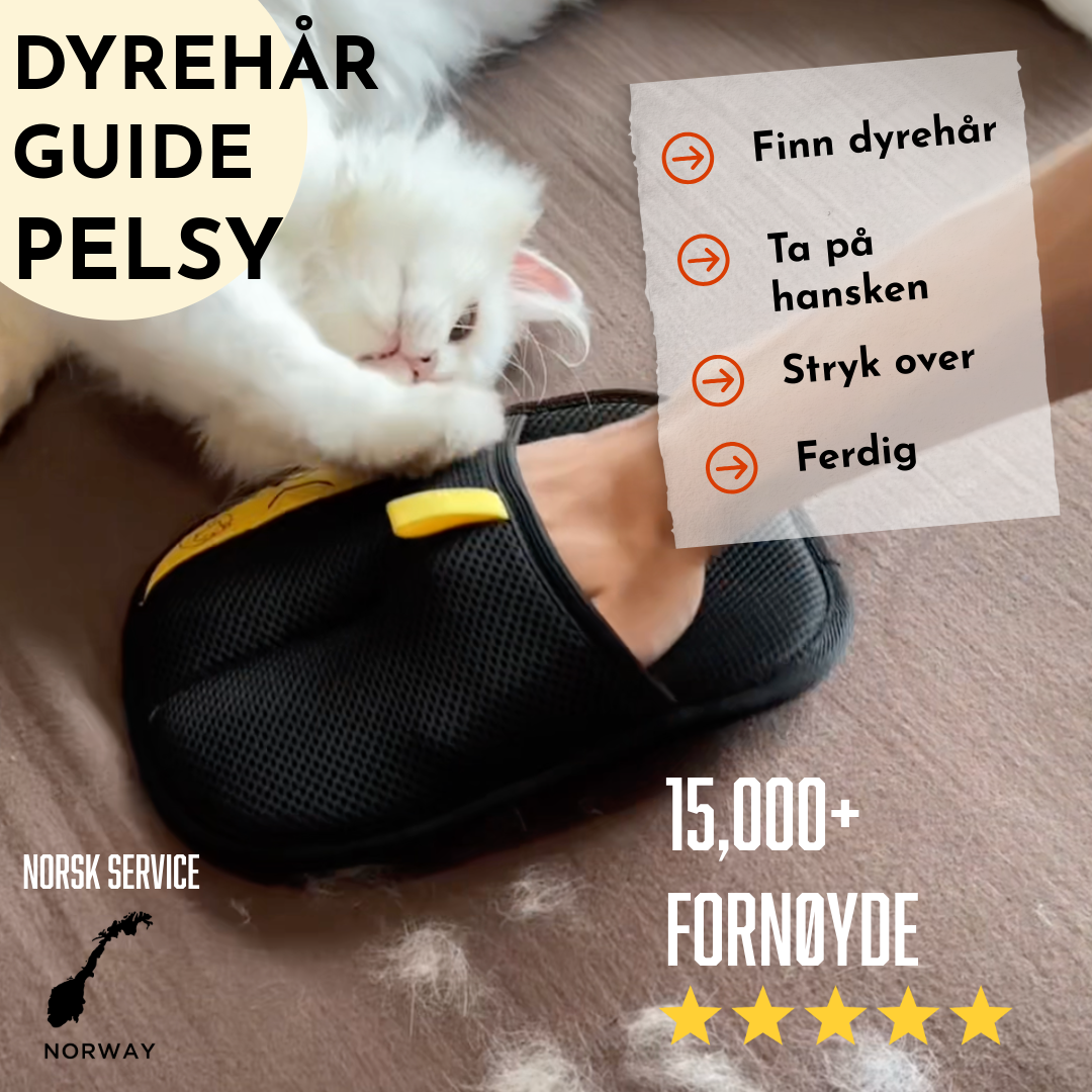 PELSY™ Hanske Mot Dyrehår